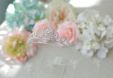 Princess Crown Tiara Flower Girls Rhinestone Headband Jewelry headpieces