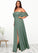 Anastasia A-Line Off the Shoulder Chiffon Floor-Length Dress SJSP0019614