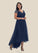 Hadassah A-Line Sequins Chiffon Asymmetrical Dress SJSP0019918