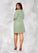 Janiah Sheath Lace Knee-Length Dress SJSP0019911
