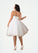 Molly A-Line Sweetheart Neckline Tulle Knee-Length Dress SJSP0020080