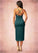 Lainey Sheath Sweetheart Neckline Stretch Satin Midi Length Dress SJSP0019807