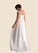 Chloe A-Line Lace Chiffon Floor-Length Dress SJSP0020133
