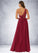 Journey A-Line Lace Chiffon Floor-Length Dress SJSP0019729