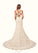 Kayden Mermaid Sequins Lace Chapel Train Dress SJSP0020127