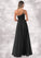 Vivienne A-Line One Shoulder Chiffon Floor-Length Dress SJSP0019659