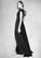 Zoe A-Line Pleated Chiffon Floor-Length Dress SJSP0019773