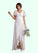 Kyleigh A-Line Lace Floor-Length Dress SJSP0020046