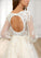 Melinda A-Line Lace Chapel Train Dress SJSP0020110