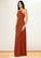 Tamia Empire Pleated Chiffon Floor-Length Dress SJSP0019686