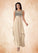 Chaya A-Line Lace Chiffon Floor-Length Dress SJSP0019878