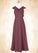 Vicky A-Line Chiffon Floor-Length Junior Bridesmaid Dress SJSP0020014