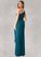 Zariah Mermaid One Shoulder Chiffon Floor-Length Dress SJSP0019731