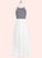 Saniya A-Line Pleated Chiffon Floor-Length Junior Bridesmaid Dress SJSP0020008