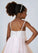 Amirah A-Line Lace Organza Ankle-Length Dress SJSP0020160