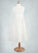 Gertie A-Line Sequins Lace Tea-Length Dress SJSP0020164