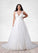 Lillian Ball-Gown Lace Tulle Cathedral Train Dress SJSP0020077