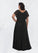 Novia A-Line Pleated Chiffon Asymmetrical Dress SJSP0019832