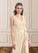 Valerie A-Line Pleated Chiffon Floor-Length Dress SJSP0019862
