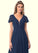 Audrey A-Line Ruched Chiffon Floor-Length Dress SJSP0019660