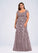 Harper Mermaid Sequins Tulle Floor-Length Dress SJSP0019857