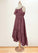 Alisson A-Line Ruched Chiffon Asymmetrical Dress SJSP0019993