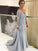 Avery Sheath/Column Tulle Applique V-neck Long Sleeves Sweep/Brush Train Mother of the Bride Dresses SJSP0020380
