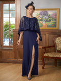 Lisa Sheath/Column Stretch Crepe Scoop Sleeveless Floor-Length Mother of the Bride Dresses SJSP0020361