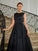 Sarai A-Line/Princess Lace Applique Scoop Sleeveless Asymmetrical Mother of the Bride Dresses SJSP0020256