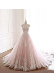 Tulle Iovry Appliques SweetHeart Neckline Cathedral Train Wedding SJSPLXGGTP3