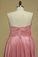 Plus Size Bridesmaid Dress A Line Sweetheart With Ruffles