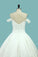 Ball Gown Wedding Dresses Off-The-Shoulder Floor-Length Top Quality Lace Zipper Back
