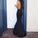 Sexy black long prom dress slim Backless Cross evening gown formal Dress JS90