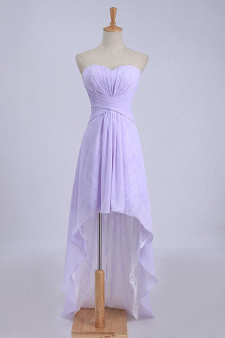 Collection Homecoming Dresses Asymmetrical Train Sweetheart A Line Chiffon