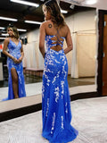 High Quality Long V Neck Mermaid Beautiful Prom Party Dresses