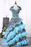 Quinceanera Dresses Ball Gown Sweetheart Floor Length With Ruffle And Jacket