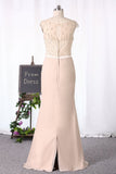 Sheath/Column Mother Of The Bride Dresses Chiffon With Beading