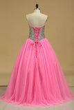 Quinceanera Dresses Ball Gown Sweetheart With Beading Floor Length