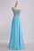 Sweetheart Prom Dresses A-Line Chiffon Floor Length With Beading/Sequins