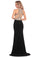 Mermaid Scoop Spandex Prom Dresses With Beads&Rhinestones