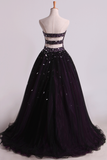 Quinceanera Dresses Ball Gown Sweetheart Floor Length With Beading And Rhinestone