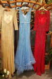 New Arrival Vintage Bling Bling Prom Dresses A-Line With Beading And Rhinestones