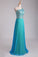 Multi Color Prom Dress One Shoulder Beaded Bodice Backless With A Sexy Slit
