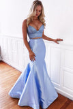 Prom Dress Sweetheart Mermaid/Trumpet Lace Up Satin