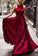 Burgundy Prom Dresses Pleated Evening Dresses Long Prom Dresses Prom Dresses JS713