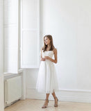 A Line Special Tulle Elegant Short Wedding Dresses