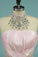 Prom Dresses Scoop Mermaid Satin Court Train With Beads&Belt