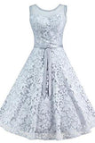 Elegant Floral Lace Cap Sleeve Bridesmaid Prom Dress JS206