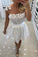 Lace Homecoming Dresses A Line Scoop With Applique And Pearls