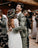 A Line Long Sleeves Top Lace Beach Bohemian Wedding Dresses SJS15609